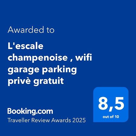 L'Escale Champenoise , Wifi Garage Parking Prive Gratuit Apartment Châlons-en-Champagne Exterior foto